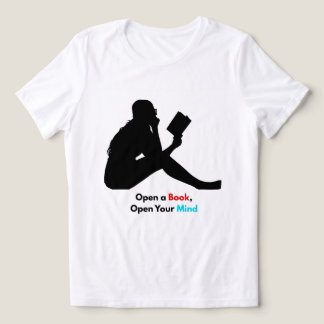 Öppna en bok, öppna ditt sinne – Läsarälskare desi T Shirt