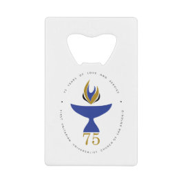 Öppna Flaska med Logotyp Kreditkort Flasköppnare