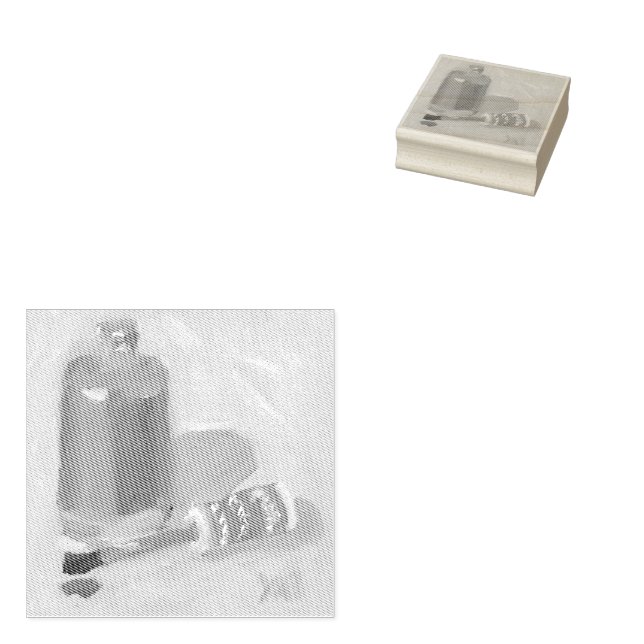 Öppna Flaska Stämpel (Stämplad)