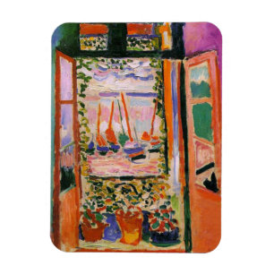 Öppna fönstret efter Matisse Magnet