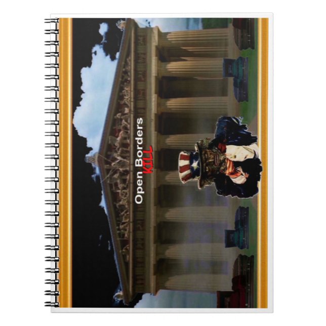 Öppna gräns anteckningsbok (Framsidan)