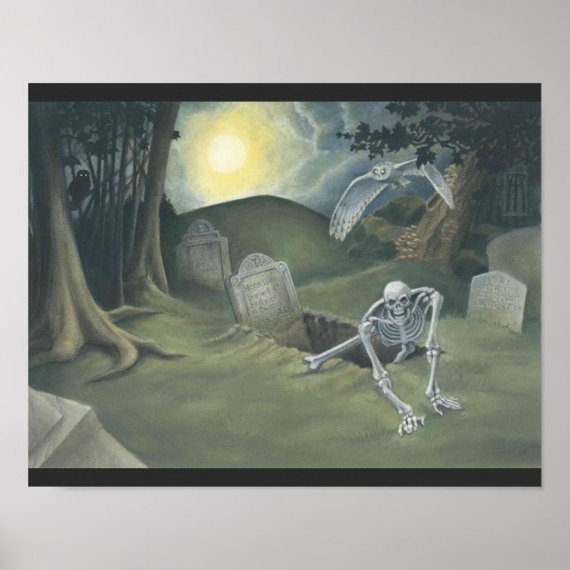 Öppna graven poster (Framsidan)