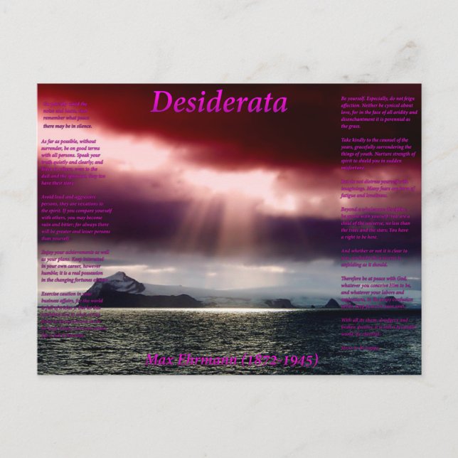 Öppna havet vykort (Framsida)