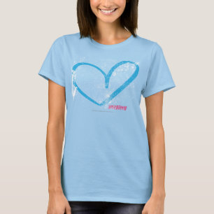 Öppna hjärtaAqua T Shirt