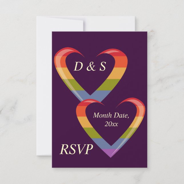 Öppna hjärtan inbjudningar (Framsida)