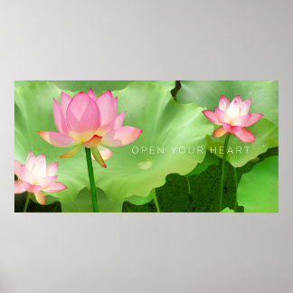 Öppna hjärtat Poster