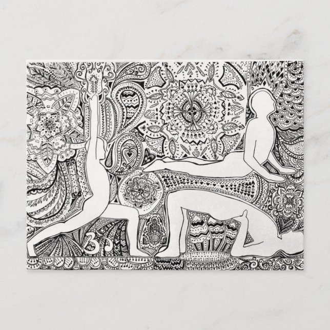 Öppna hjärtat vykort (Framsida)