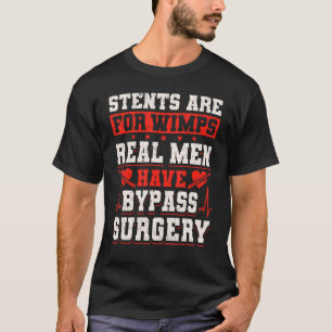 Öppna hjärtkirurgi, bypass Awareness Heart All Pat T Shirt