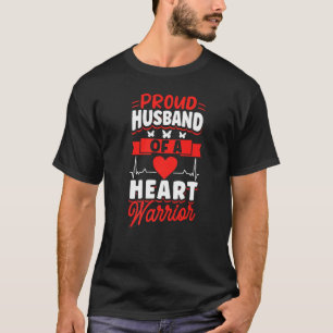 Öppna hjärtkirurgi, bypass Awareness Heart Proud H T Shirt