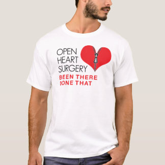Öppna hjärtkirurgi har utförts t shirt