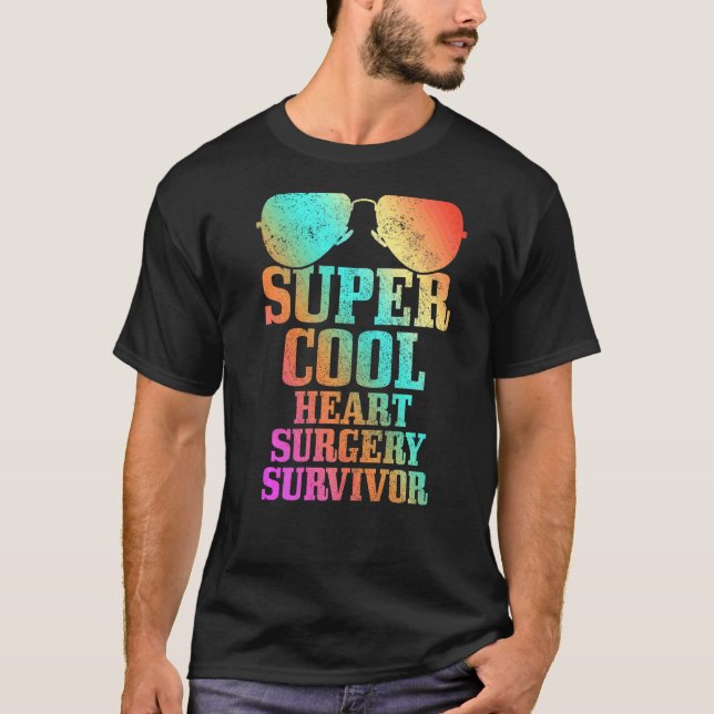 Öppna hjärtkirurgi Transplantationskassan för bypa T Shirt (Framsida)