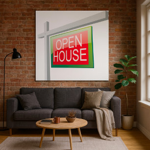 Öppna House Real Gods-tecken Poster