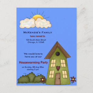 Öppna hus inbjudningar