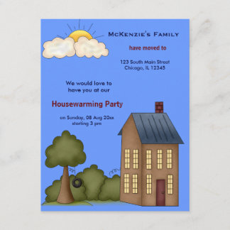 Öppna hus meddelande