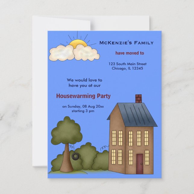 Öppna hus meddelande (Framsida)