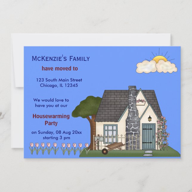 Öppna hus meddelande (Framsida)