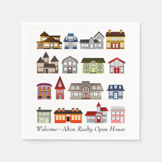 Öppna hus pappersservett