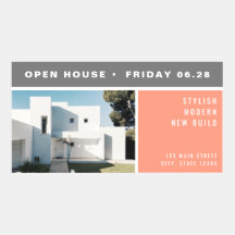 Öppna huset moderna hem- lista Facebook Reklam
