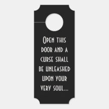 Öppna inte den här dörrvakten