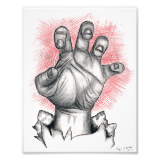 "Öppna inte, döda insidan" Fototryck