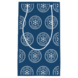 Öppna inte förrän blå julklapp