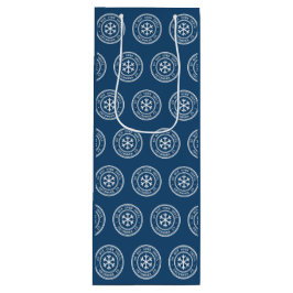 Öppna inte förrän blå julklapp i Vin