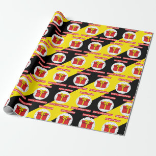Öppna inte förrän jul presentpapper