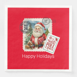 Öppna inte Pappra blöjor till jul Pappersservett