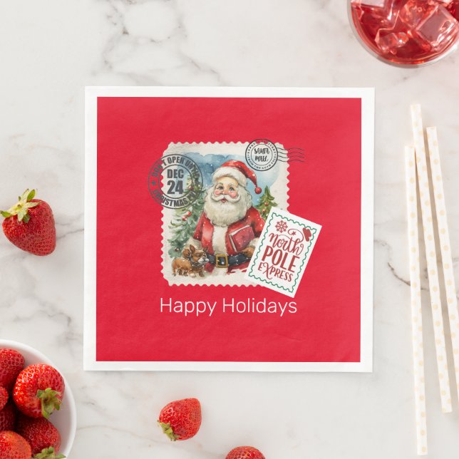 Öppna inte Pappra blöjor till jul Pappersservett (Insitu)