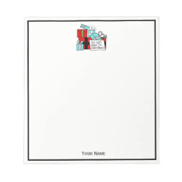 Öppna inte Til Julklapp Julafton Anteckningsblock