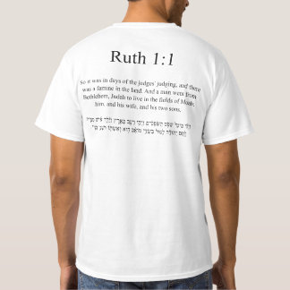 Öppna källöversättningsruth 1:1 t shirt