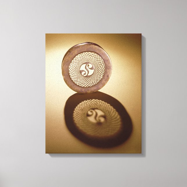 Öppna lådlock från Cornalaragh Canvastryck (Framsida)