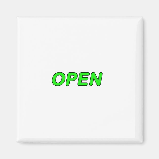 Öppna Magnet (Framsidan)