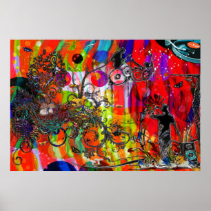 Öppna mikrofon - ej stoppmusik poster