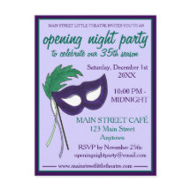 Öppna Nattens Klubb Masqueramasken Party