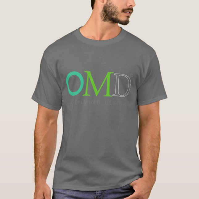 Öppna OMD varar besvärad design T Shirt (Framsida)