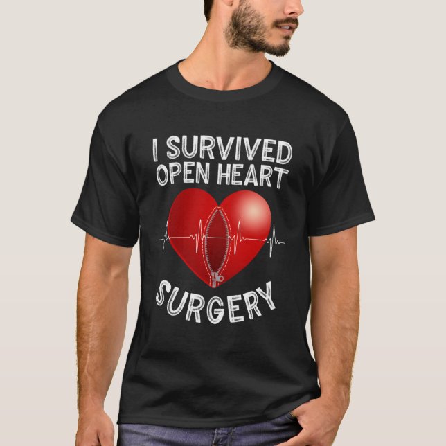 Öppna operationen Överlevt attacken T Shirt (Framsida)