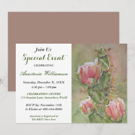 ÖPPNA PARTY-HÄNDELSE INBJUDAN