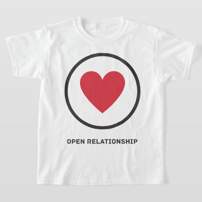 Öppna relation 19 t shirt (Laydown)