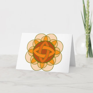 "Öppna Sacral Chakra"-anteckningskort Kort