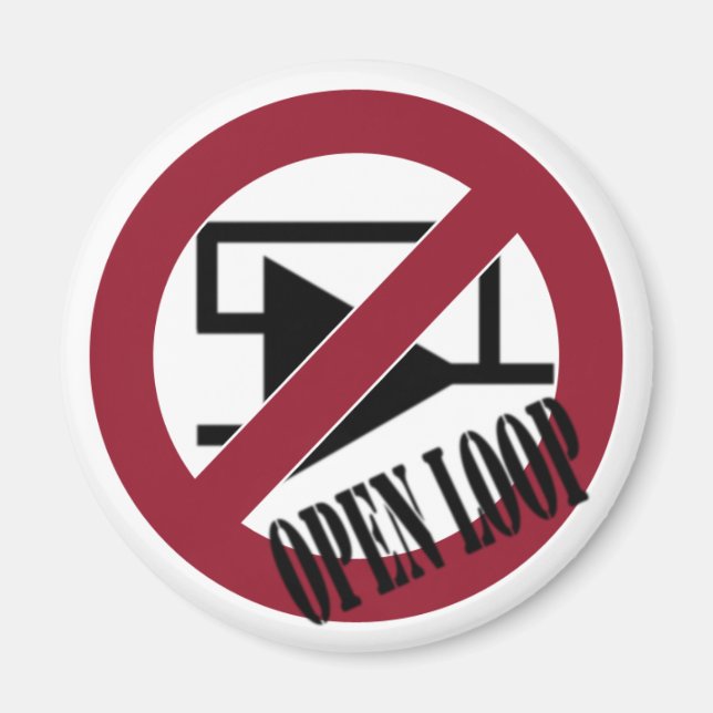 Öppna slinga magnet (Framsidan)