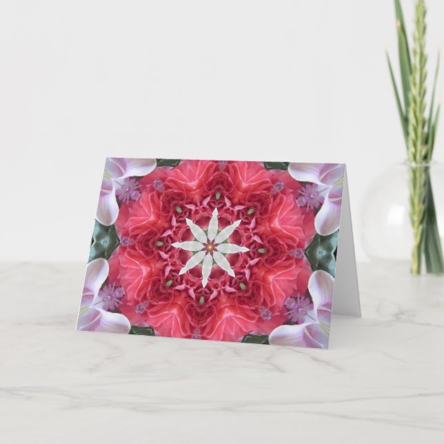 Öppna som älskar mandalaen kort (Framsida)