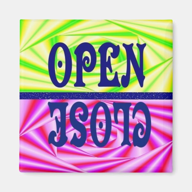 Öppna/stäng magnet (Framsidan)