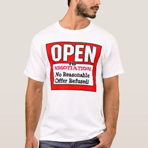 ÖPPNA till förhandling T-shirt