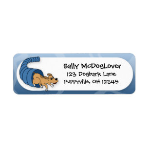 Öppna tunnelAgility Returadress Etikett