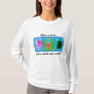 Öppna Undersea Tshirts och gåvor för en bok
