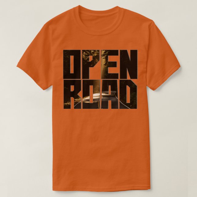 Öppna väg t shirt (Design framsida)