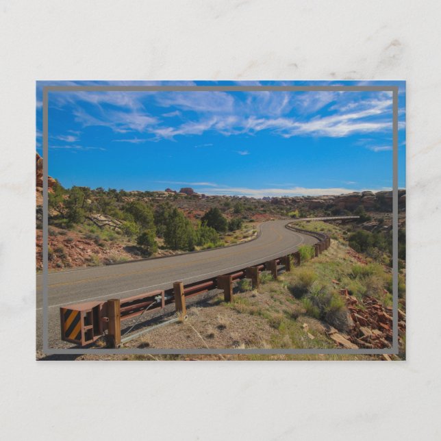 Öppna vägen! vykort (Framsida)