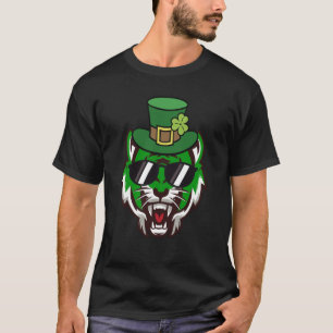 Öppna växthälsan Bengal Tiger Sunglasses St Pat T Shirt