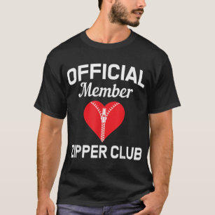 Öppna Zipper-Klubben för hjärtkirurgi, bypass Get  T Shirt